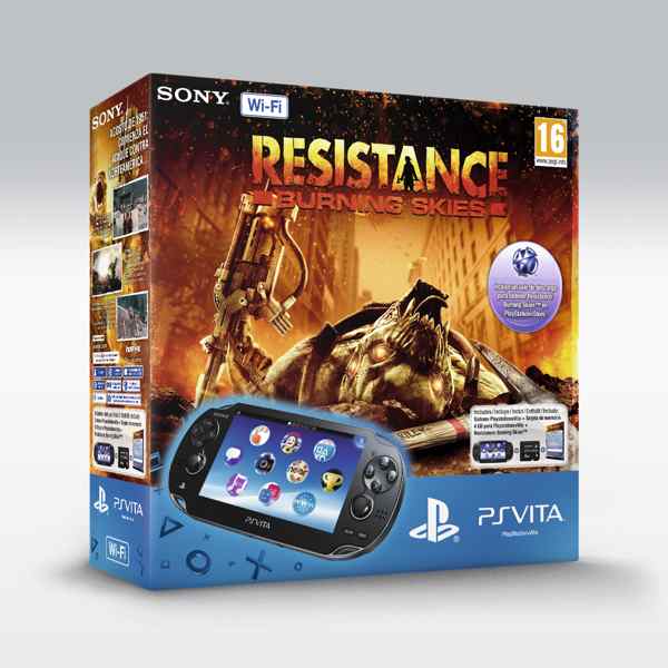 Consola Ps Vita   Resistance Burning Skies